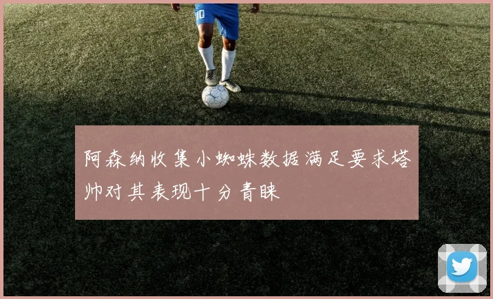 阿森纳收集小蜘蛛数据满足要求塔帅对其表现十分青睐